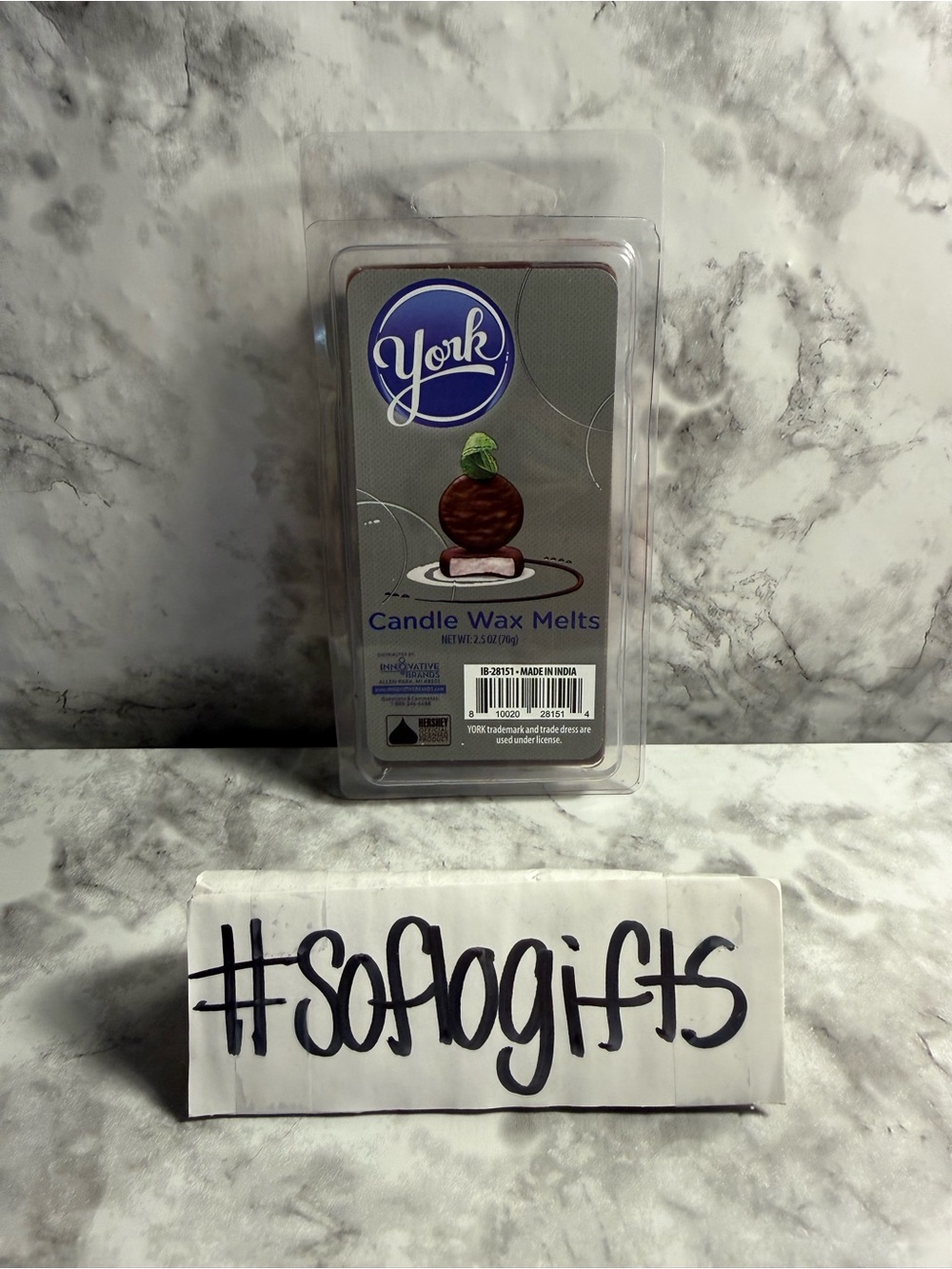 NWT York Peppermint Patty Wax Melts, 2.5 oz